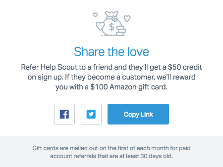 Help Scout referral program